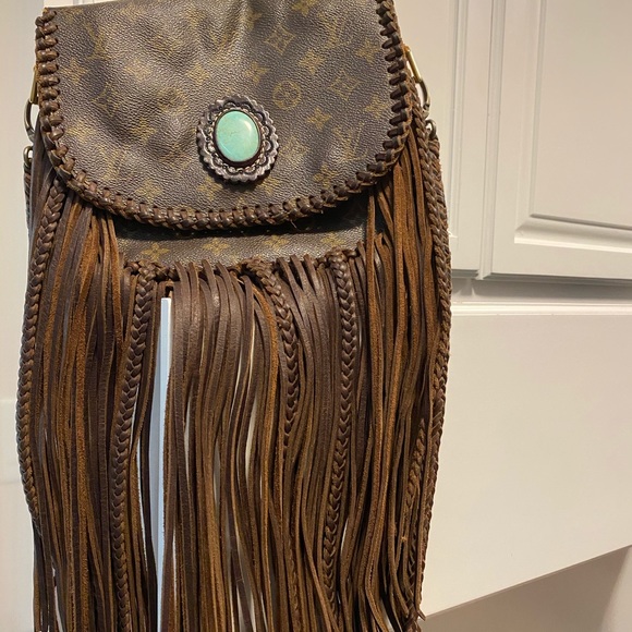 Louis Vuitton Handbags - Vintage Boho World Traveler LV Fringe Bag